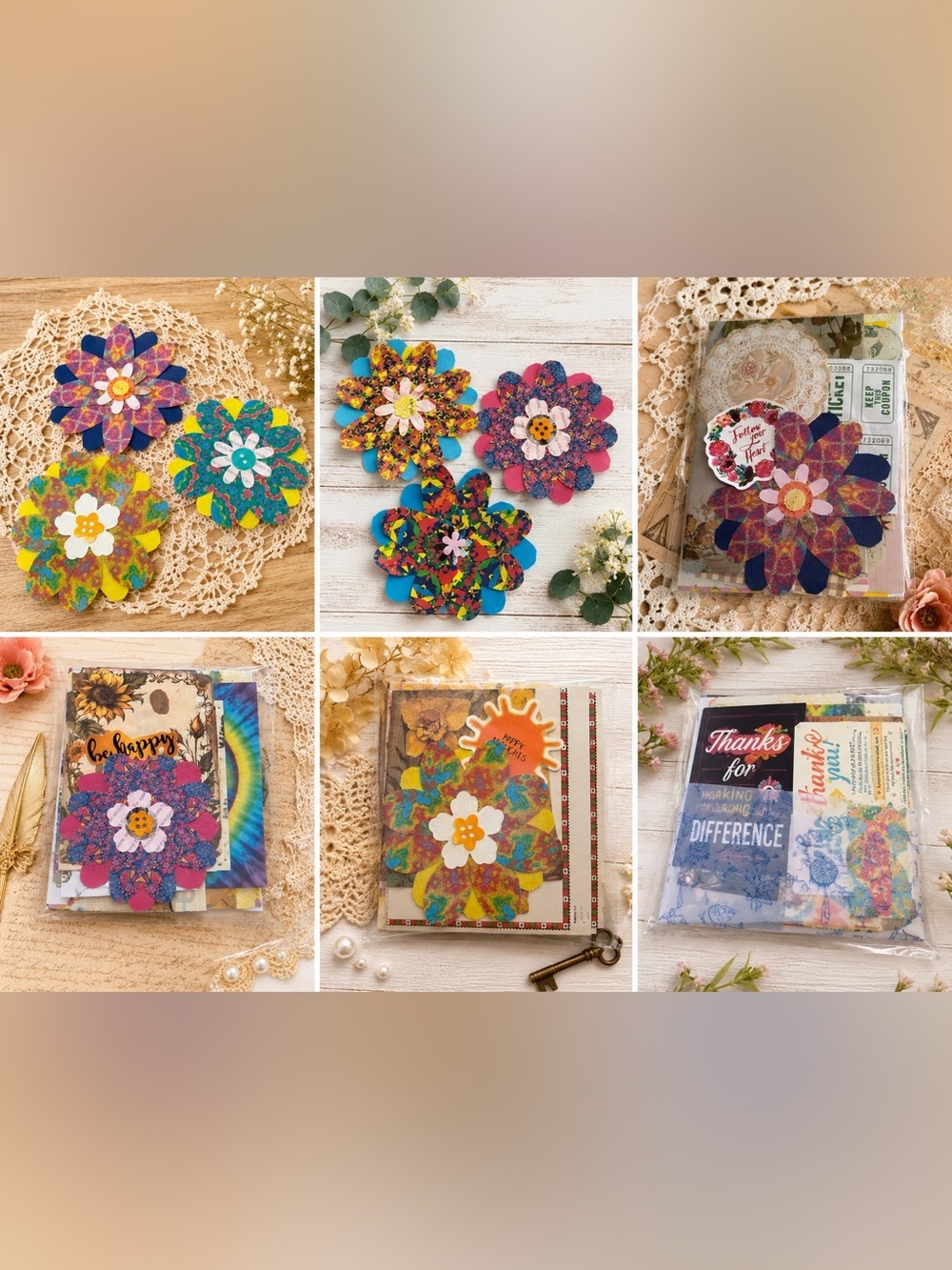 Handmade Junk Journal & Mixed Media Craft Pack